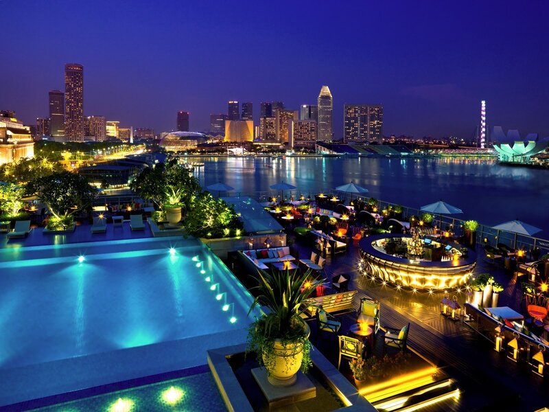 Rooftop Pool and Bar
