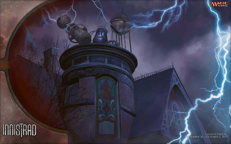 Rooftop Storm in Innistrad