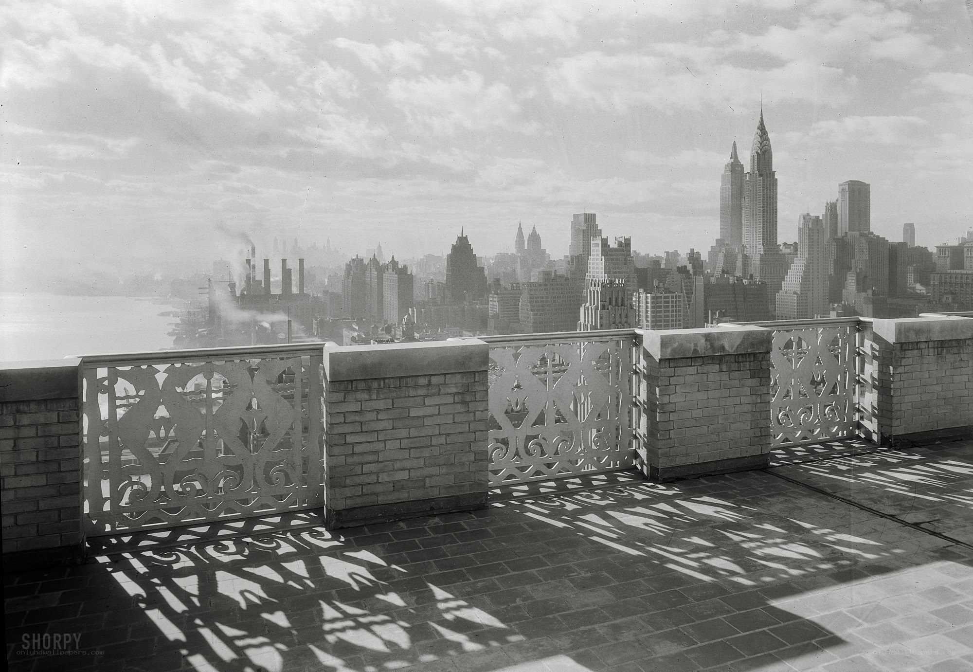 Rooftop view of New York City
