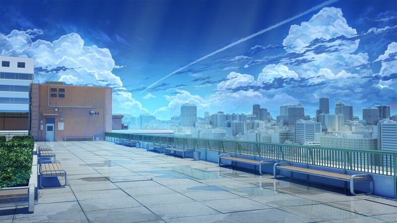 Rooftop with Benches