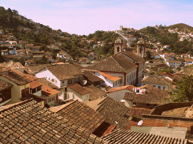 Rooftops of Old Town — Brown