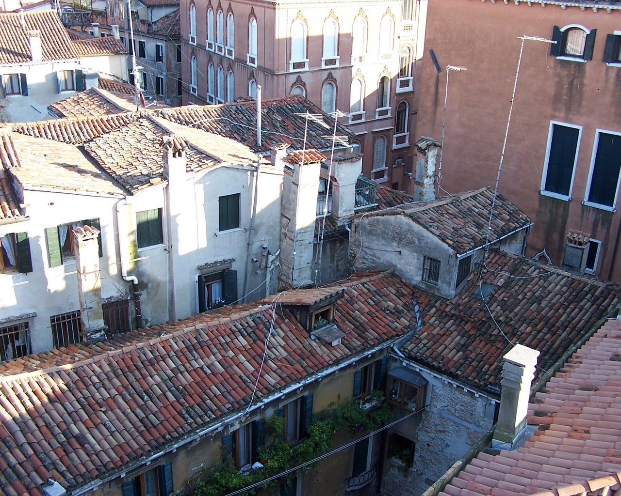 rooftops of venice