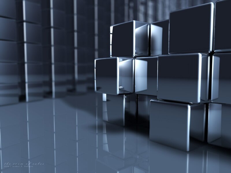 Room of Shiny Cubes