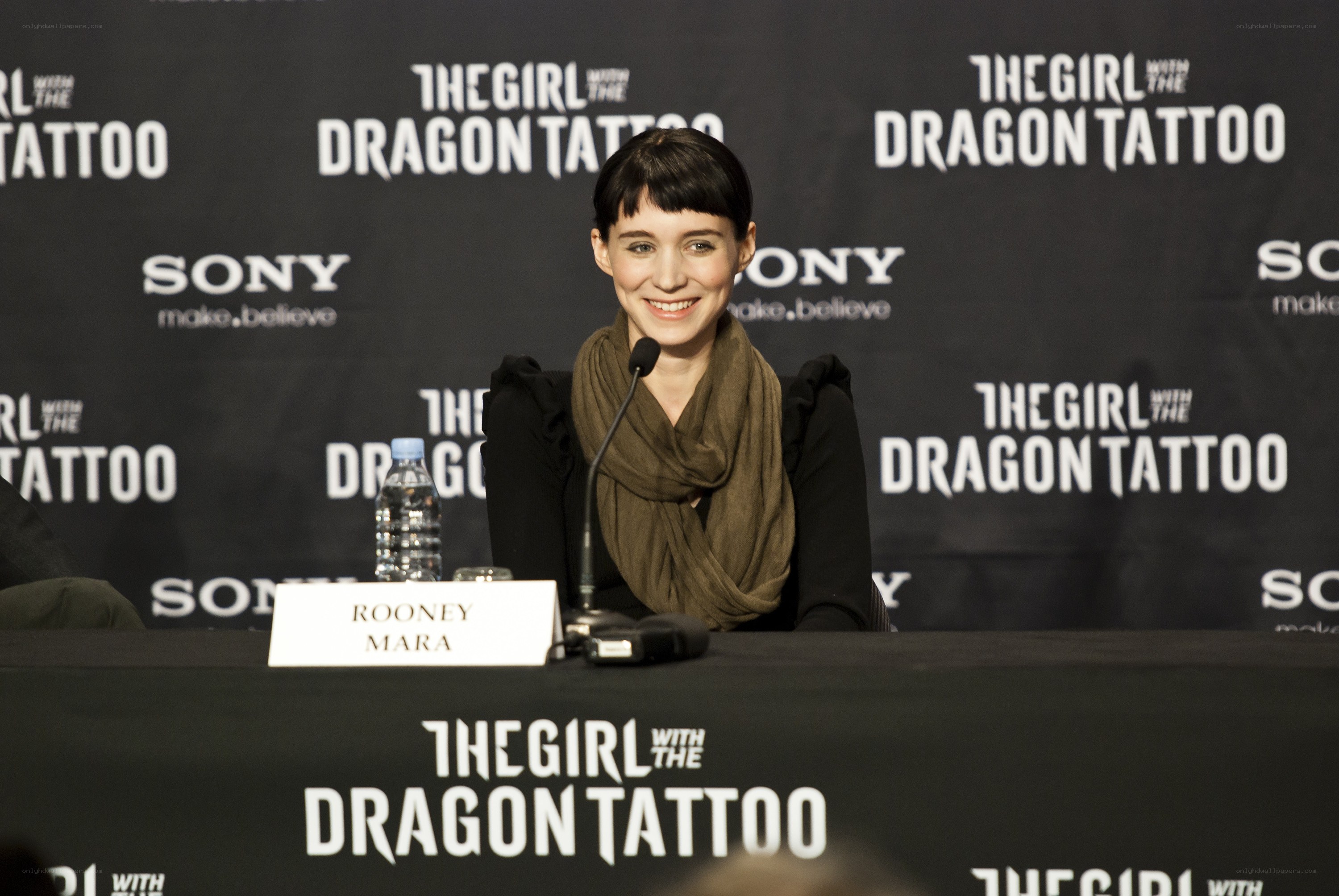 Rooney Mara at press event