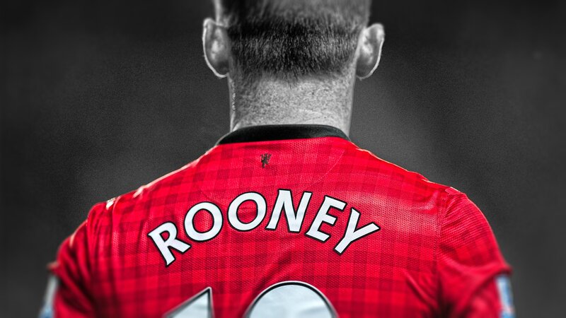 Roooney football jersey