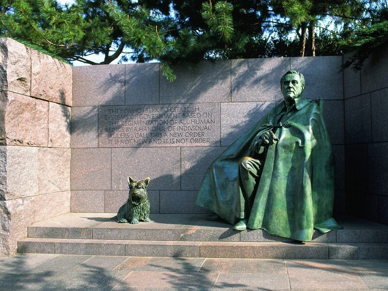 Roosevelt Memorial Statue