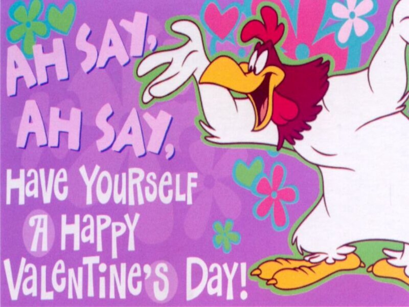 Rooster Cartoon Character