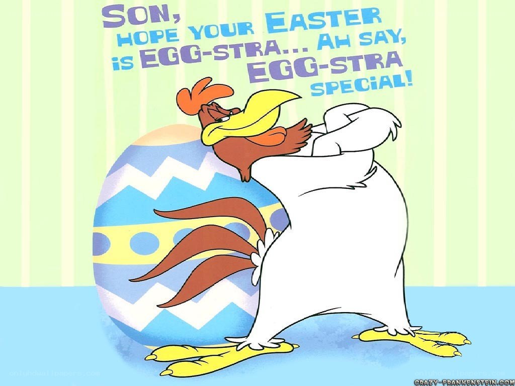 Rooster Easter Greeting
