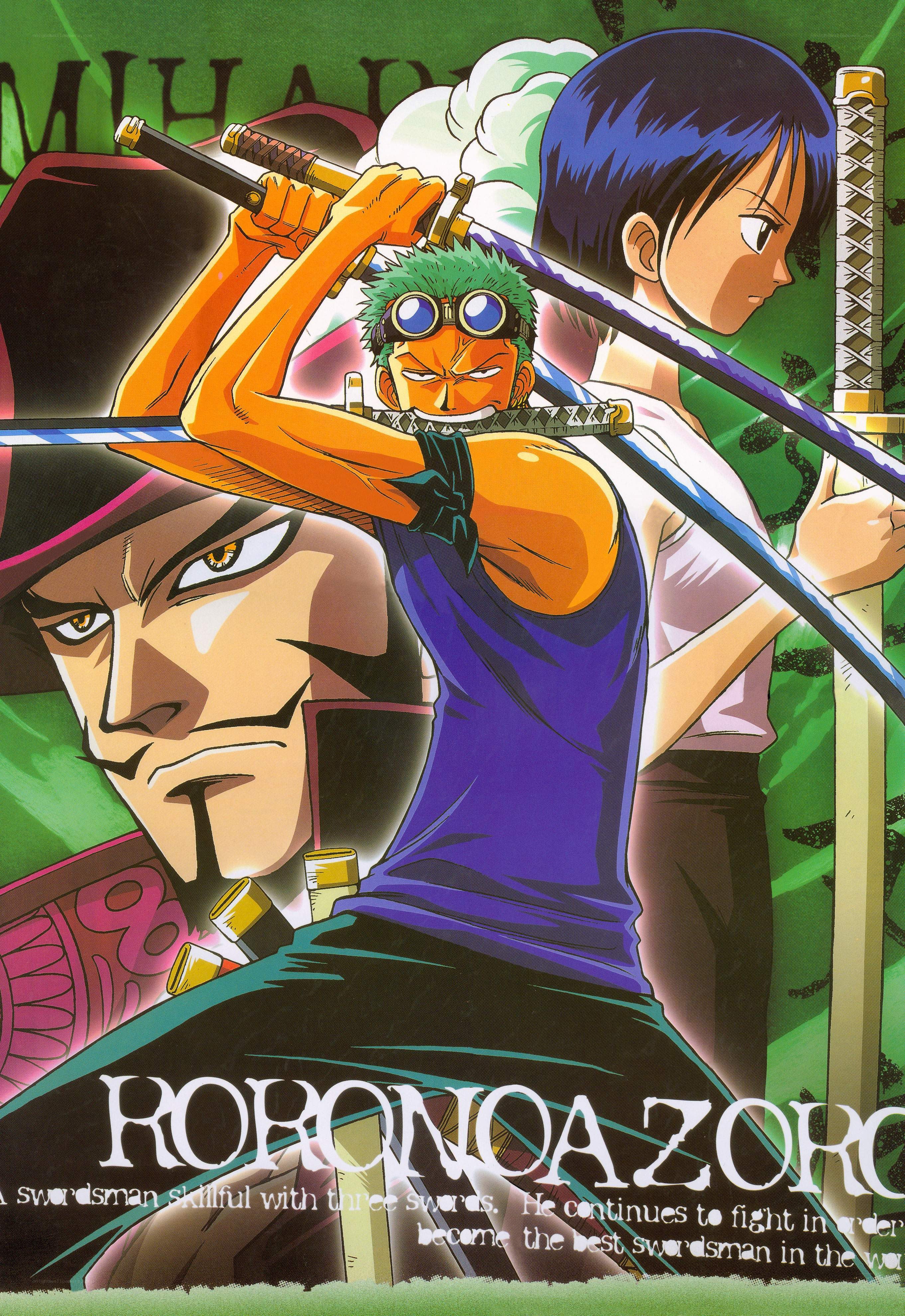 Roronoa Zoro character art