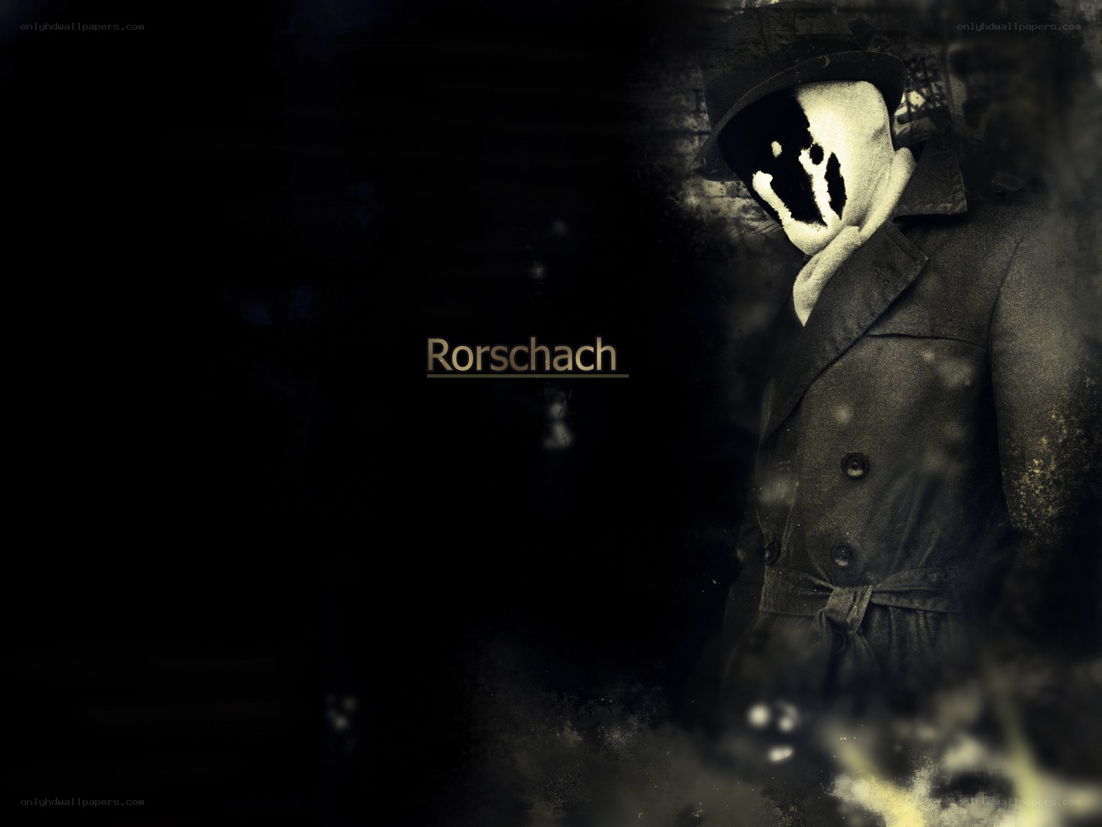Rorschach character from Watchmen