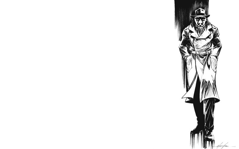 Rorschach character illustration