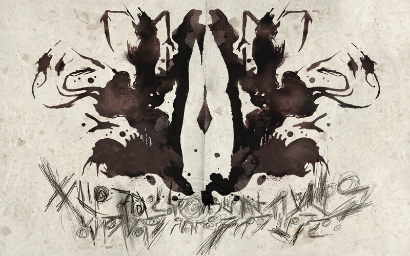 Rorschach Inkblot Test — Brown