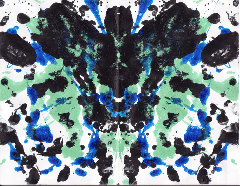 Rorschach inkblot test image