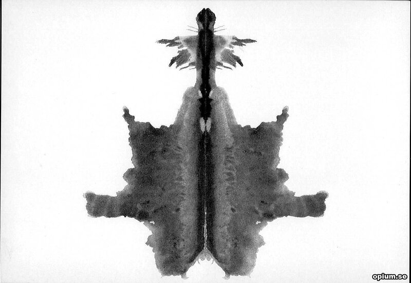 Rorschach inkblot test image