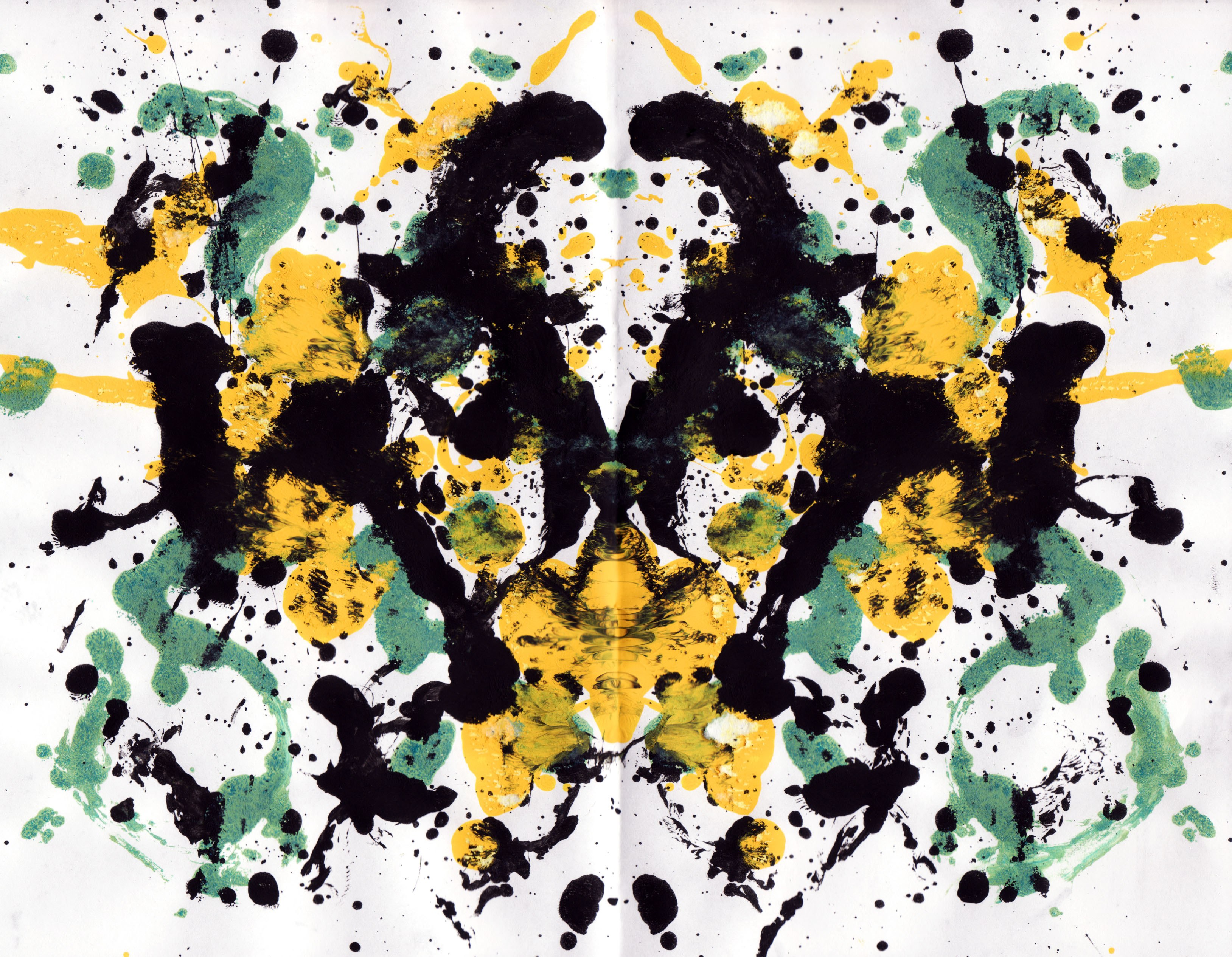 Rorschach inkblot test image