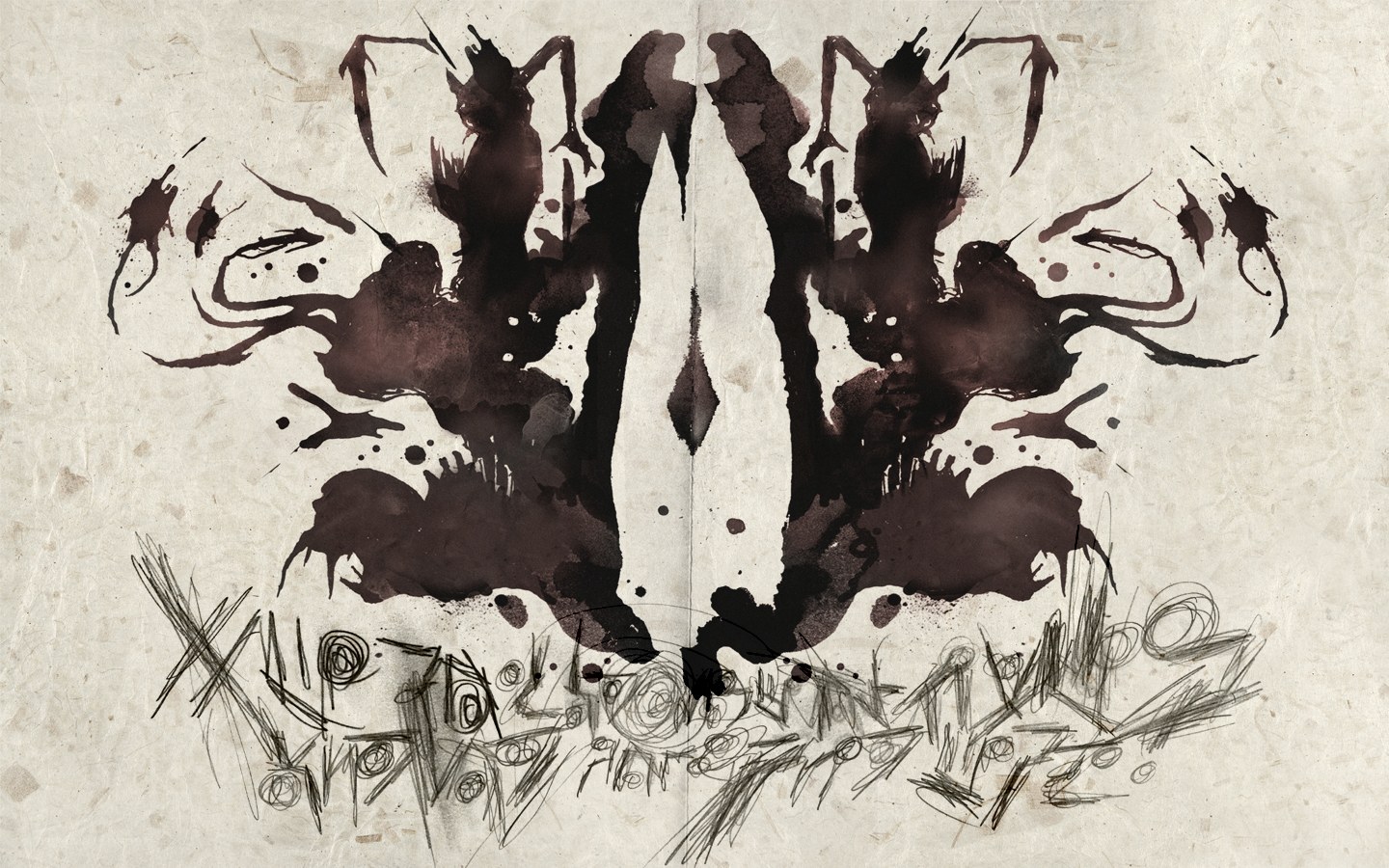 Rorschach inkblot test image