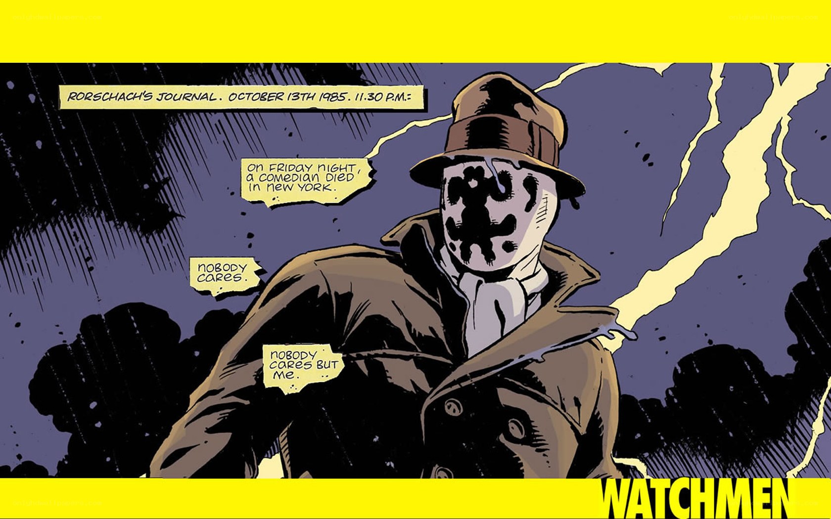 Rorschach's Journal Entry