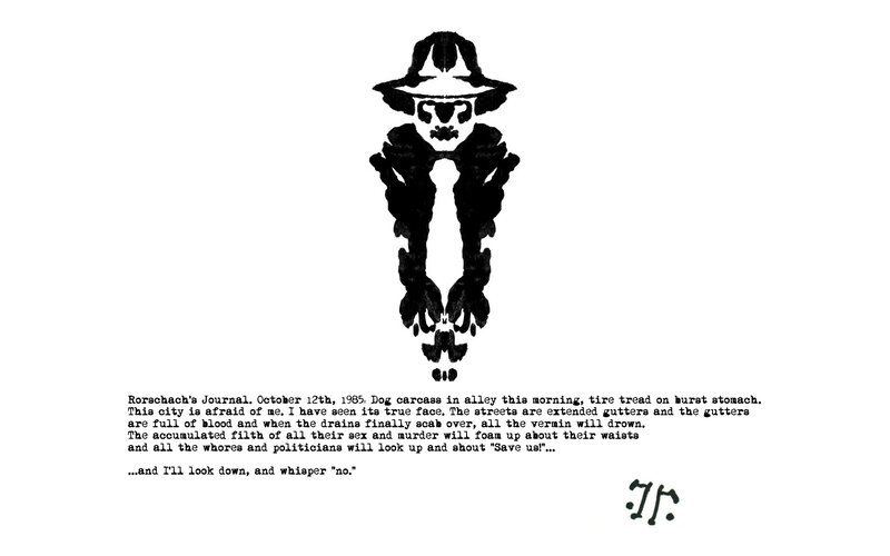 Rorschach's Journal Entry