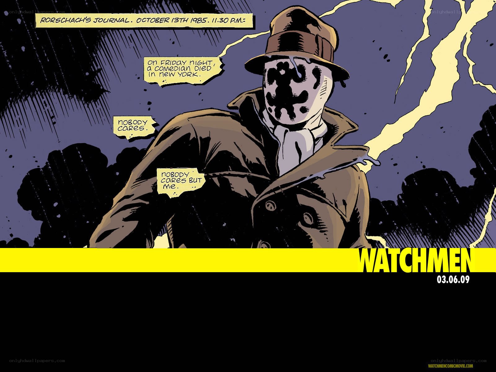 Rorschach's Journal Entry