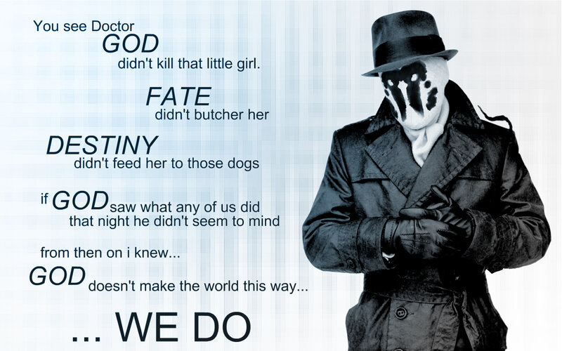 Rorschach's worldview