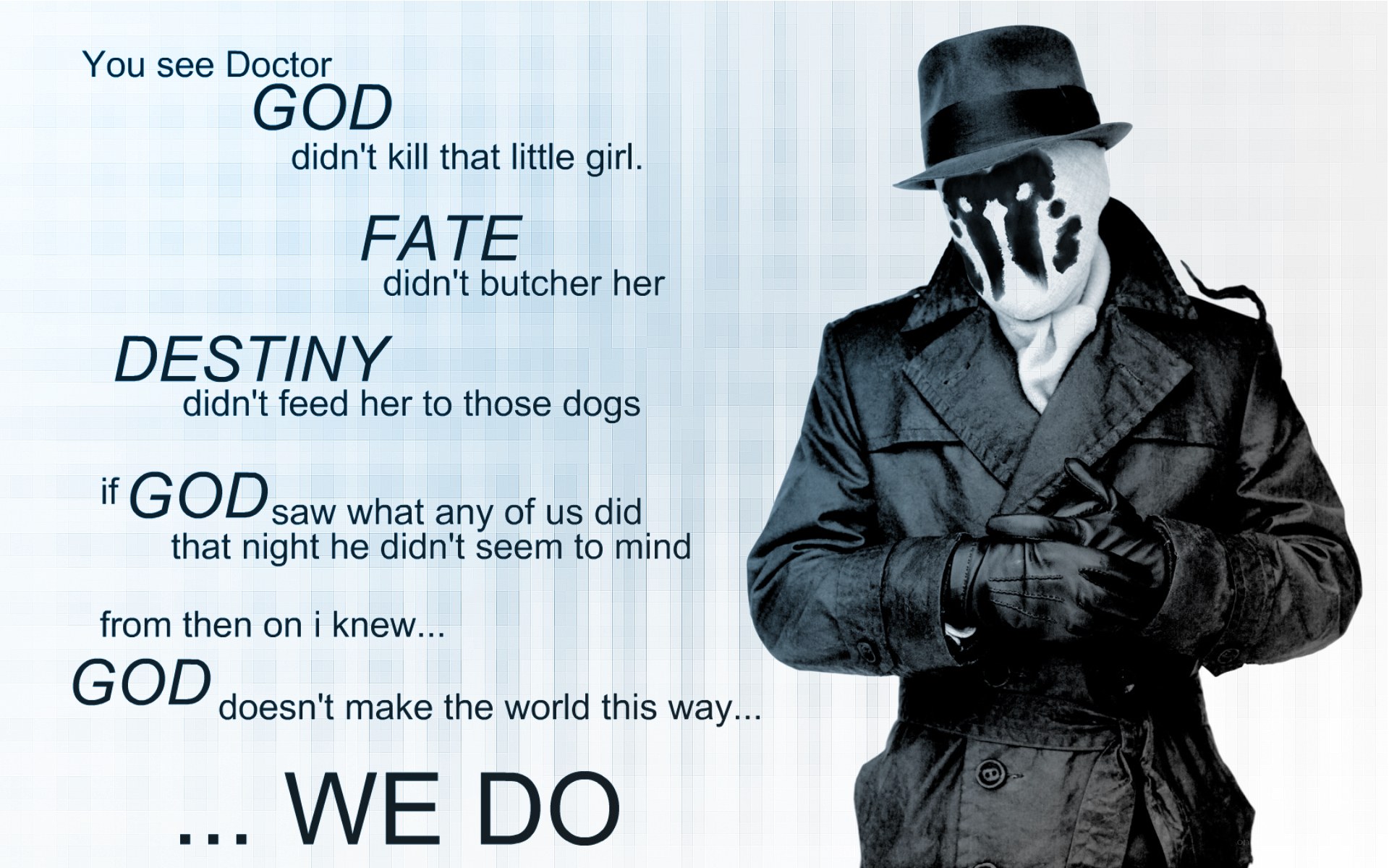 Rorschach's worldview