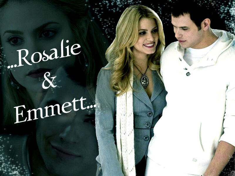 Rosalie and Emmett couple image