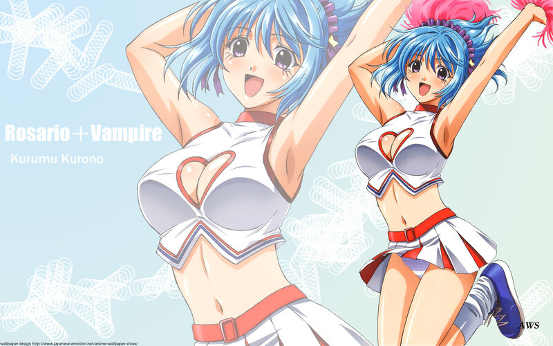 Rosario + Vampire cheerleaders