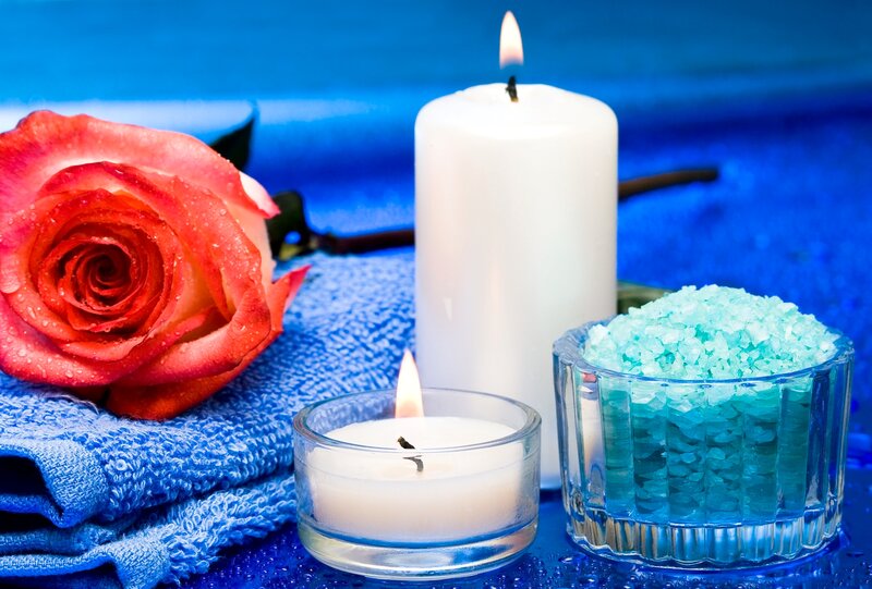 Rose and Candles