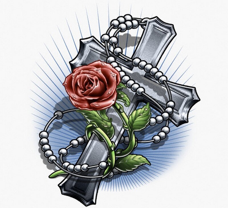 Rose and Cross