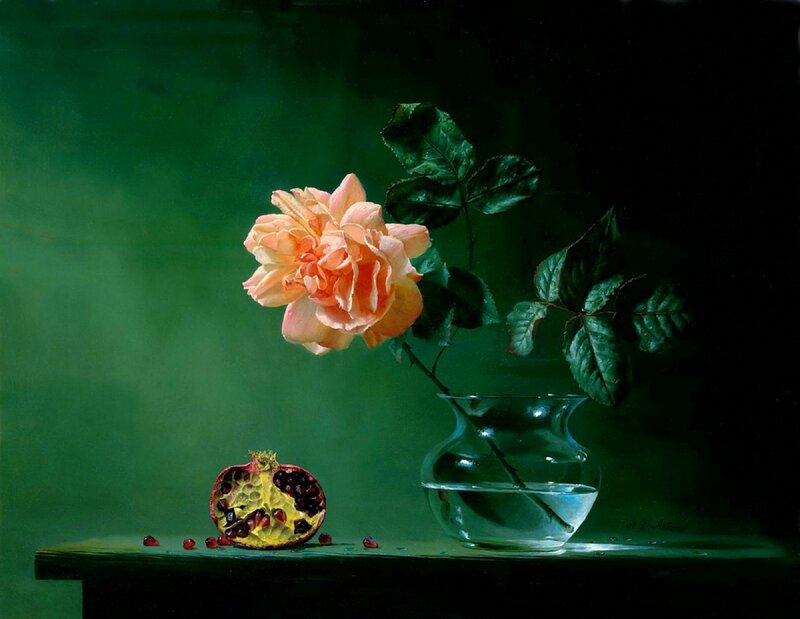 Rose and Pomegranate