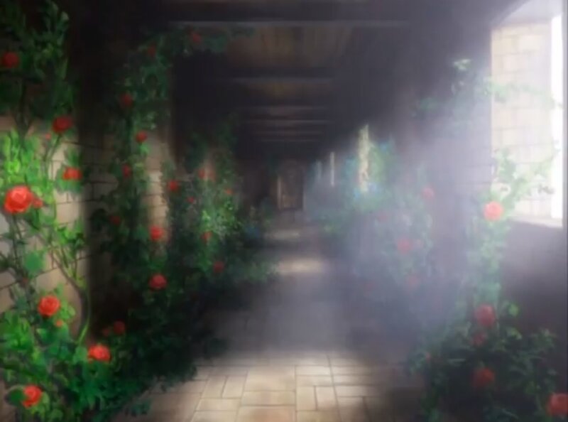 Rose-covered Corridor
