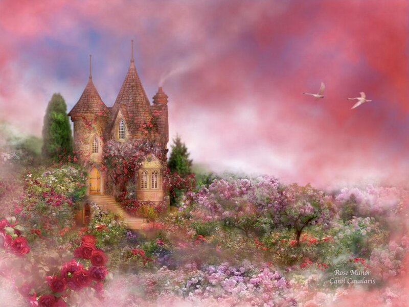 Rose-covered Manor