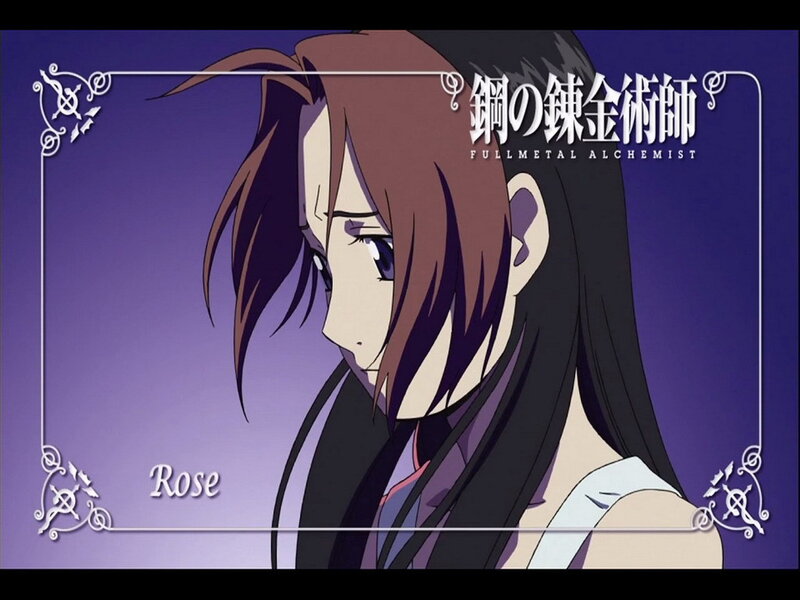 Rose from Fullmetal Alchemist