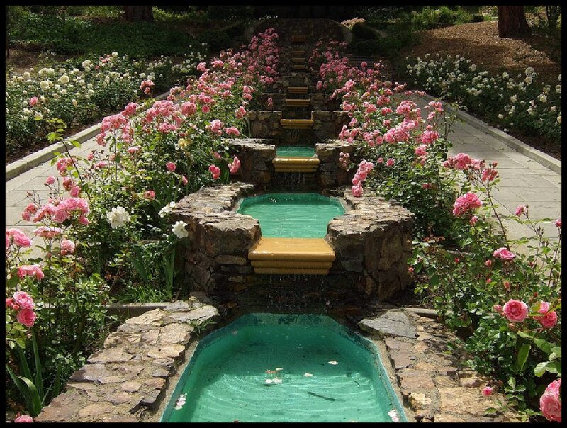 Rose Garden Fountain