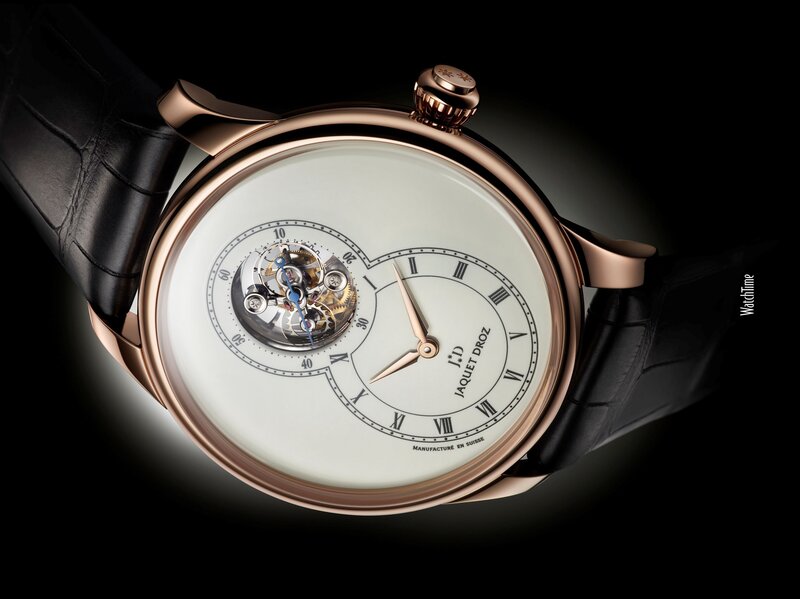 Rose Gold Watch — Black