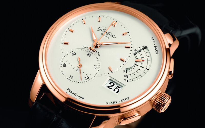 Rose Gold Watch — White