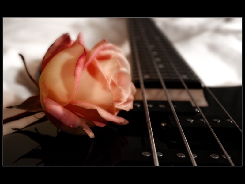 Rose on Guitar