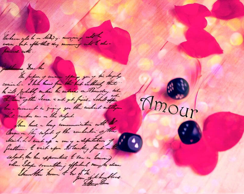 Rose Petals and Dice