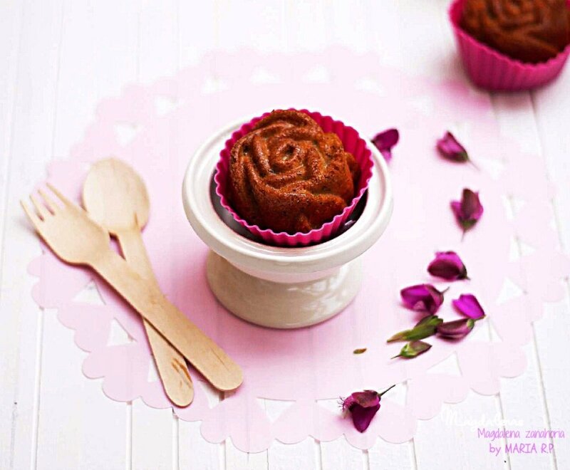 Rose-shaped Muffin