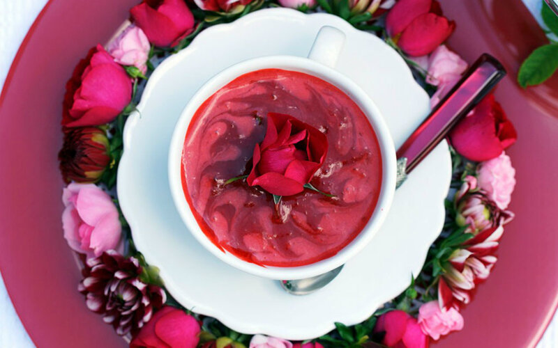 Rose Soup in Cup