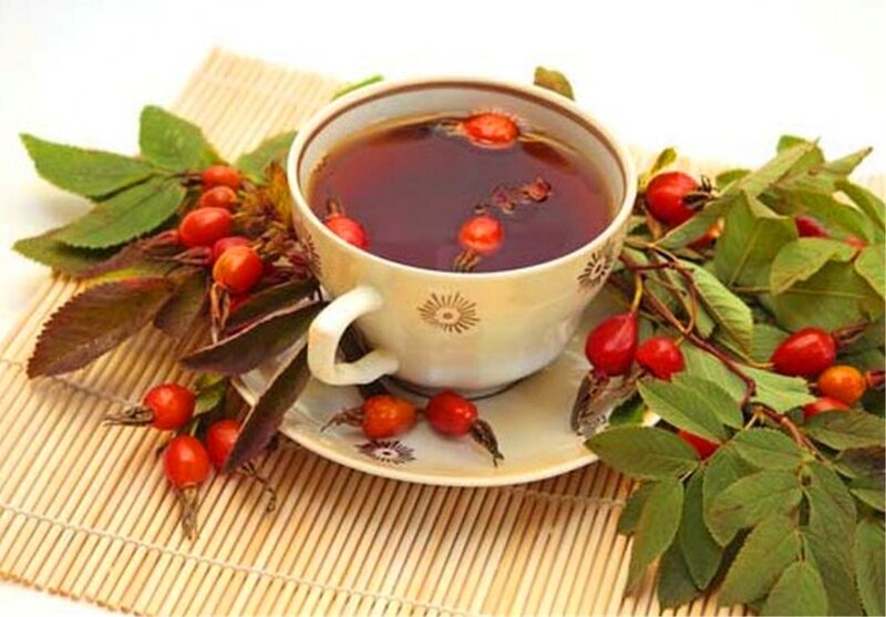 Rosehip Tea in Cup