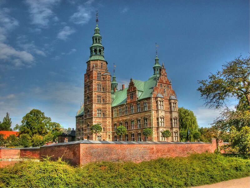 Rosenborg Castle — Blue, Serene, Afternoon