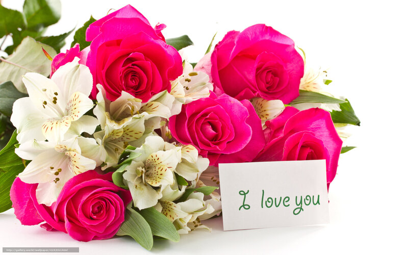Roses and Alstroemeria Bouquet — Pink, Romantic