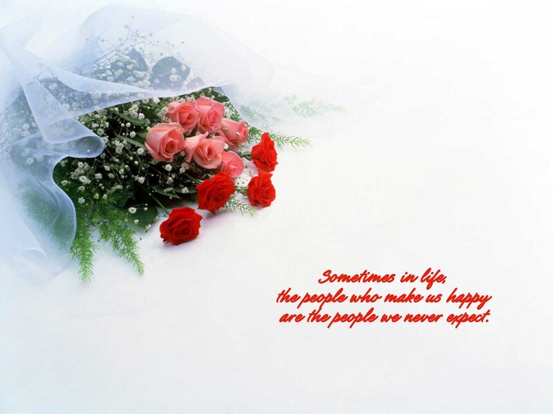 Roses and Baby's Breath — White