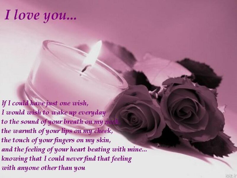 Roses and Candle