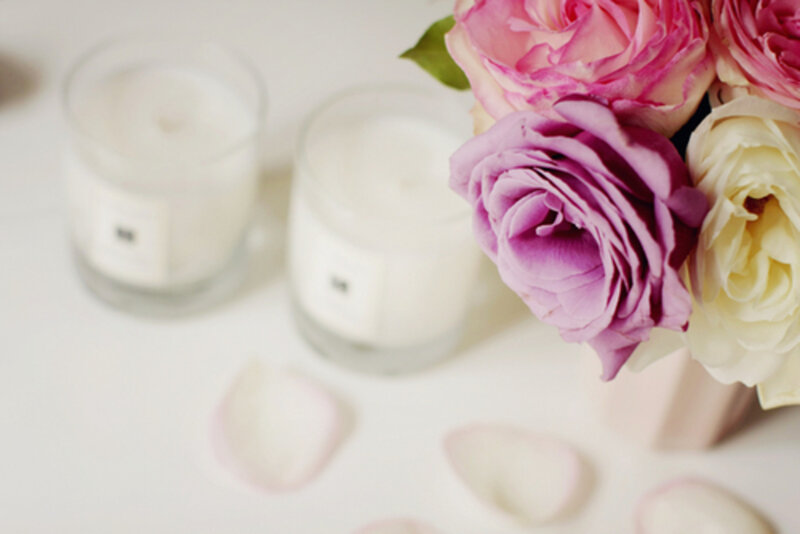 Roses and Candles — Pink
