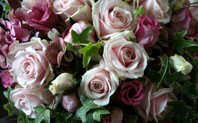 Roses and Hydrangeas Bouquet
