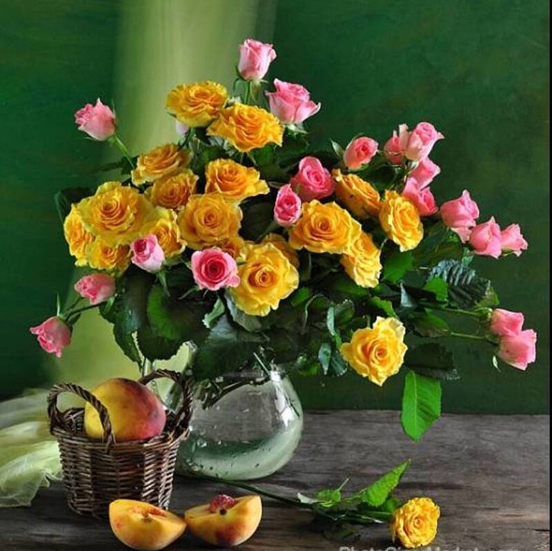 Roses and Peaches