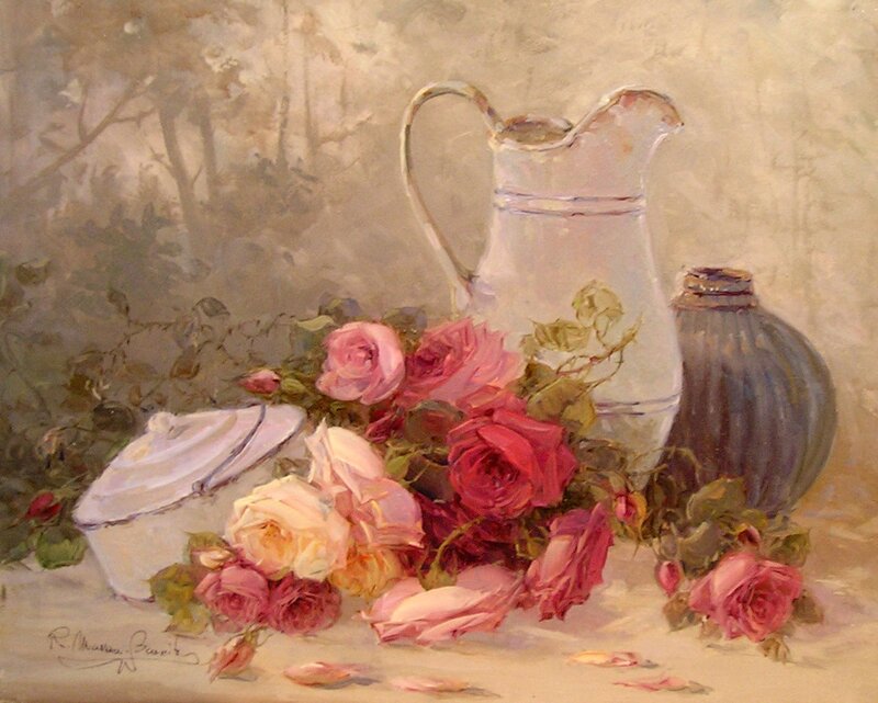 Roses and Pitcher