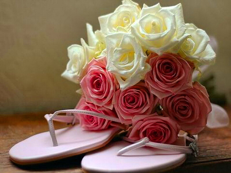 Roses and Sandals